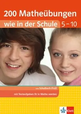 Homrighausen / PONS Langenscheidt GmbH |  Klett 200 Matheübungen wie in der Schule Text- und Sachaufgaben Klasse 5 - 10 | eBook | Sack Fachmedien