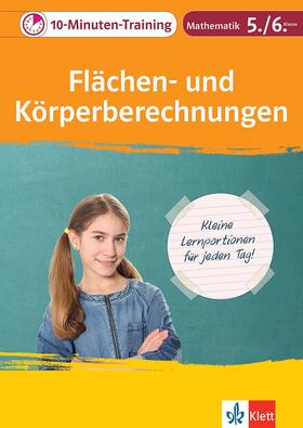 Homrighausen / PONS Langenscheidt GmbH | Klett 10-Minuten-Training Mathematik Flächen- und Körperberechnungen 5./6. Klasse | E-Book | sack.de