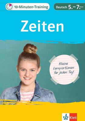 Höffer / Schwengler / Wiese | Klett 10-Minuten-Training Deutsch Grammatik Zeiten 5. - 7. Klasse | E-Book | sack.de