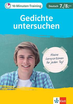Hufnagel / PONS Langenscheidt GmbH | Klett 10-Minuten-Training Deutsch Aufsatz Gedichte untersuchen 7./8. Klasse | E-Book | sack.de