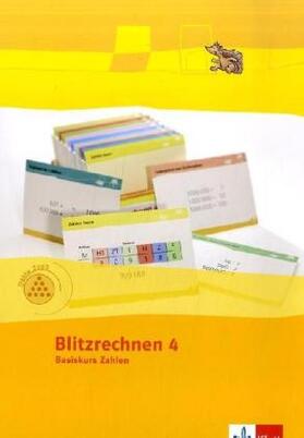 Krauthausen / Wittmann |  Blitzrechnen 4 | Buch |  Sack Fachmedien