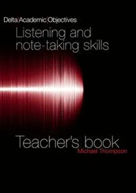 Thompson |  Listening and Note Taking Skills B2-C1 | Buch |  Sack Fachmedien