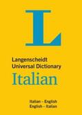 Langenscheidt |  Langenscheidt Universal Dictionary Italian | Buch |  Sack Fachmedien