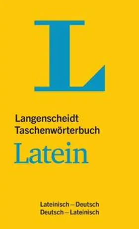Langenscheidt |  Langenscheidt Taschenwörterbuch Latein | Buch |  Sack Fachmedien