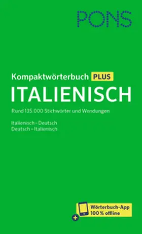  PONS Kompaktwörterbuch Plus Italienisch | Buch |  Sack Fachmedien