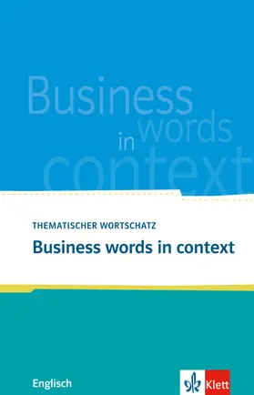 Carleton-Gertsch |  Business words in context | Buch |  Sack Fachmedien