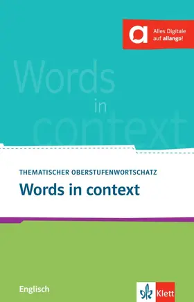 Carleton-Gertsch |  Words in Context | Buch |  Sack Fachmedien