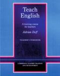 Doff |  Teach English. A training course for teachers | Buch |  Sack Fachmedien