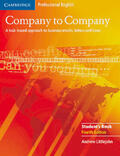 Littlejohn |  Company to Company. New edition. Student's Book | Buch |  Sack Fachmedien