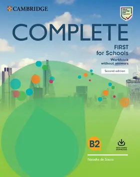 Complete First for Schools. Workbook without answers with Audio Download | Buch |  Sack Fachmedien