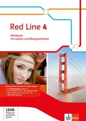  Red Line. Workbook mit Audios und Übungssoftware 8. Schuljahr. Ausgabe 2014 | Buch |  Sack Fachmedien