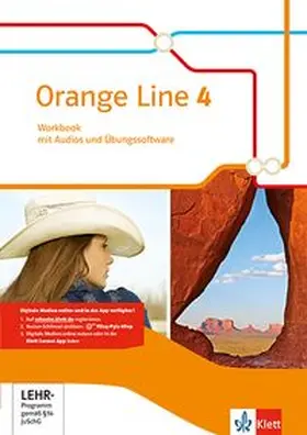  Orange Line 4. Workbook mit Audios und Übungssoftware. Erweiterungkurs. Klasse 8. Ausgabe 2014 | Buch |  Sack Fachmedien