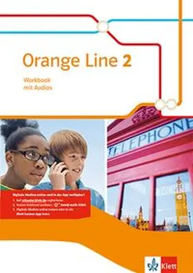  Orange Line 2. Workbook mit Audios | Buch |  Sack Fachmedien