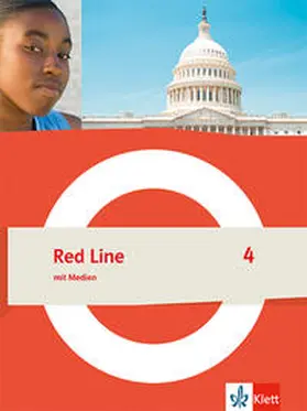  Red Line 4, Schulbuch mit Medien (fester Einband) Klasse 8 | Buch |  Sack Fachmedien