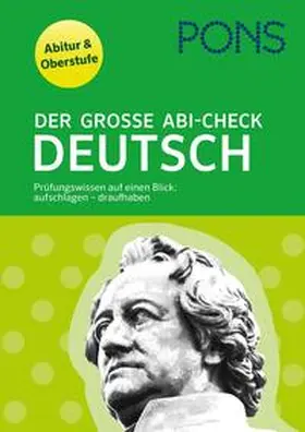 PONS Der große Abi-Check Deutsch | Buch | 978-3-12-562550-1 | www.sack.de