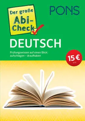 Gigl |  PONS Der große Abi-Check Deutsch | Buch |  Sack Fachmedien