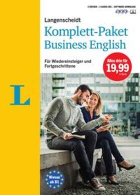 Bradbeer / Langenscheidt |  Langenscheidt Komplett-Paket Business English - Sprachkurs mit 2 Büchern, 3 Audio-CDs und Software-Download | Buch |  Sack Fachmedien