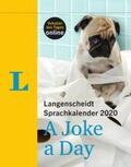 Langenscheidt |  Langenscheidt Sprachkalender 2020 A Joke a Day Abreißkalender | Sonstiges |  Sack Fachmedien