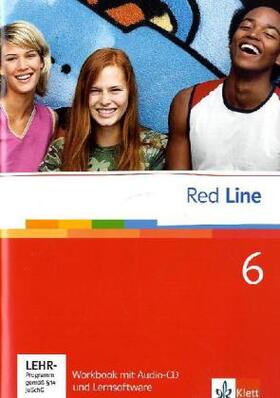 Haß |  Red Line 6. Workbook mit Audio-CD und Lernsoftware | Buch |  Sack Fachmedien