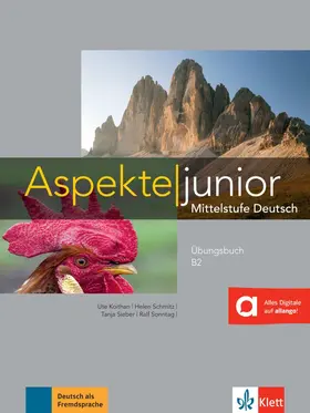 Koithan / Mayr-Sieber / Schmitz |  Aspekte junior B2. Übungsbuch mit Audio-Dateien zum Download | Buch |  Sack Fachmedien