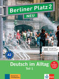 Lemcke / Rohrmann / Scherling |  Berliner Platz 2 NEU in Teilbänden - Lehr- und Arbeitsbuch 2, Teil 1 mit Audio-CD und "Im Alltag EXTRA" | Buch |  Sack Fachmedien