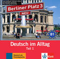 Kaufmann / Lemcke / Rohrmann |  Berliner Platz 3 NEU in Teilbänden - Audio-CD zum Lehrbuch, Teil 1 | Sonstiges |  Sack Fachmedien