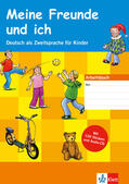 Sieber / Kniffka / Benati |  Meine Freunde und ich - Arbeitsbuch für Kinder mit Audio-CD und Stickern | Buch |  Sack Fachmedien