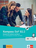 Braun / Fügert / Jin |  Kompass DaF B2.2. Kurs- und Übungsbuch mit Audios und Videos | Buch |  Sack Fachmedien