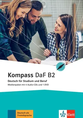 Braun / Fügert / Jin |  Kompass DaF B2. Medienpaket (4 Audio-CDs + 1 DVD) | Sonstiges |  Sack Fachmedien