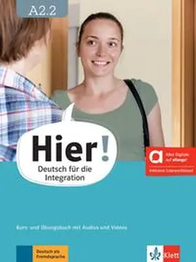 Hier! A2.2 - Hybride Ausgabe allango. Kurs- und Übungsbuch mit Audios und Videos inklusive Lizenzschlüssel allango (24 Monate) | Buch |  Sack Fachmedien