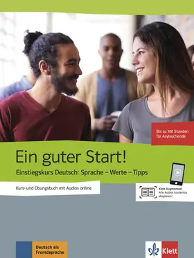 Brüseke / Scheuerer / Sasmaz |  Der gute Start! Einstiegskurs DaF. Kurs- und Übungsbuch mit Audios online | Buch |  Sack Fachmedien