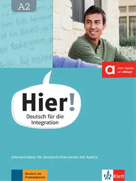 Bachtsevanidis / Thurau |  Hier! A2.  Intensivtrainer für Zweitschriftlernende mit Audios | Buch |  Sack Fachmedien