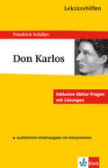 Schiller / Popp |  Lektürehilfen ' Don Carlos' | Buch |  Sack Fachmedien