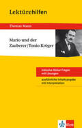 Mann |  Lektürehilfen Thomas Mann "Mario und der Zauberer/Tonio Kröger" | Buch |  Sack Fachmedien