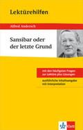 Andersch / Gräff |  Klett Lektürehilfen Alfred Andersch "Sansibar oder der letzte Grund" | Buch |  Sack Fachmedien
