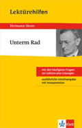 Hesse |  Klett Lektürehilfen Herrmann Hesse "Unterm Rad" | Buch |  Sack Fachmedien