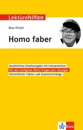 Eisenbeis |  Lektürehilfen Max Frisch "Homo faber" | Buch |  Sack Fachmedien
