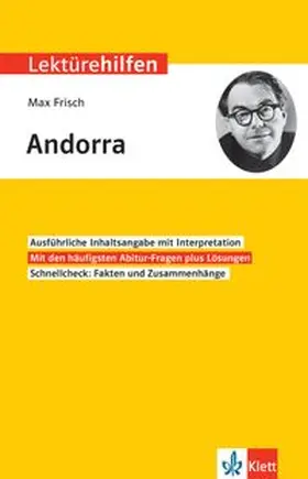 Eisenbeis |  Lektürehilfen Max Frisch, Andorra | Buch |  Sack Fachmedien