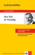 Müller |  Klett Lektürehilfen - Thomas Mann, Der Tod in Venedig | eBook | Sack Fachmedien