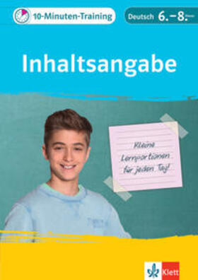 Hufnagel | 10-Minuten-Training Deutsch Aufsatz Inhaltsangabe 6. - 8. Klasse | Buch | 978-3-12-927299-2 | sack.de
