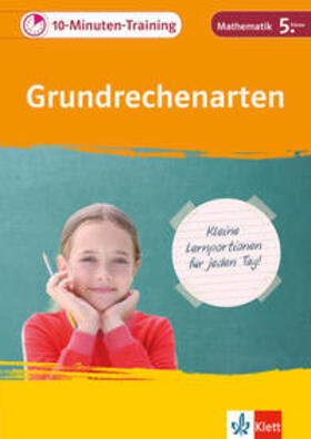 10-Minuten-Training Grundrechenarten. Mathematik 5. Klasse | Buch | 978-3-12-927394-4 | sack.de