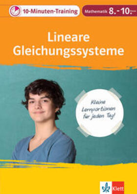 10-Minuten-Training Mathematik Lineare Gleichungssysteme  8.-10. Klasse | Buch | 978-3-12-927549-8 | sack.de