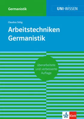 Sittig | Arbeitstechniken Germanistik | Buch | 978-3-12-939015-3 | www.sack.de