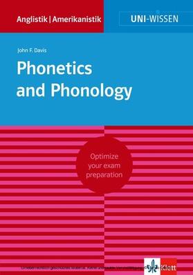 Davis | Uni-Wissen Phonetics and Phonology | E-Book | sack.de