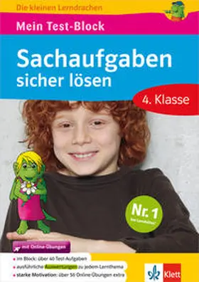  Mein Test-Block Sachaufgaben sicher lösen mit Online-Übungen 4. Klasse | Buch |  Sack Fachmedien