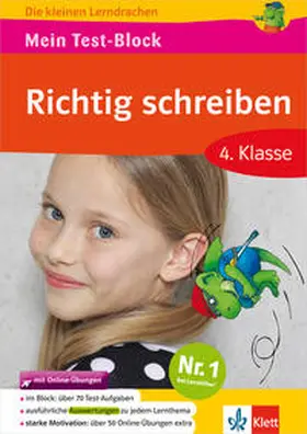  Mein Test-Block Richtig schreiben mit Online-Übungen 4. Klasse | Buch |  Sack Fachmedien