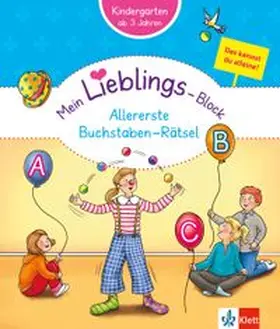  Klett Mein Lieblings-Block: Allererste Buchstaben-Rätsel | Buch |  Sack Fachmedien