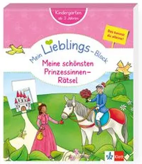  Klett Mein Lieblings-Block: Meine schönsten Prinzessinnen-Rätsel | Buch |  Sack Fachmedien