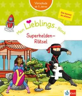  Klett Mein Lieblings-Block: Superhelden-Rätsel | Buch |  Sack Fachmedien
