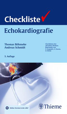 Böhmeke | Checkliste Echokardiografie | Medienkombination | 978-3-13-129405-0 | sack.de